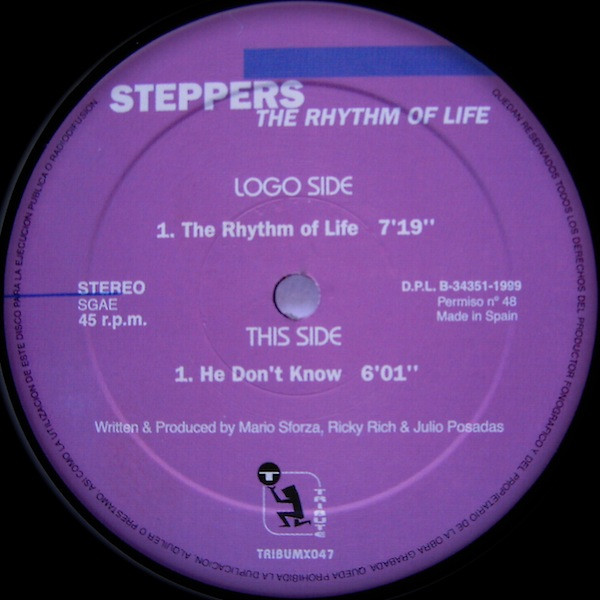 Steppers - The Rhythm Of Life | Tribute (TRIBUMX047) - 2