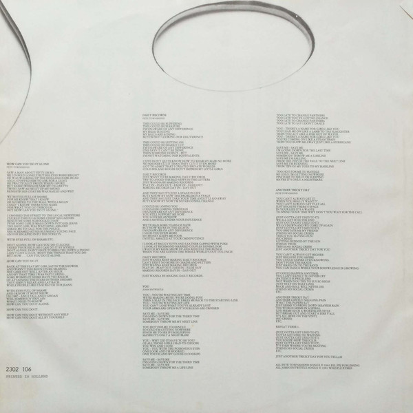 The Who - Face Dances | Polydor (2302 106) - 4 The Who - Face Dances | Polydor (2302 106) - 4