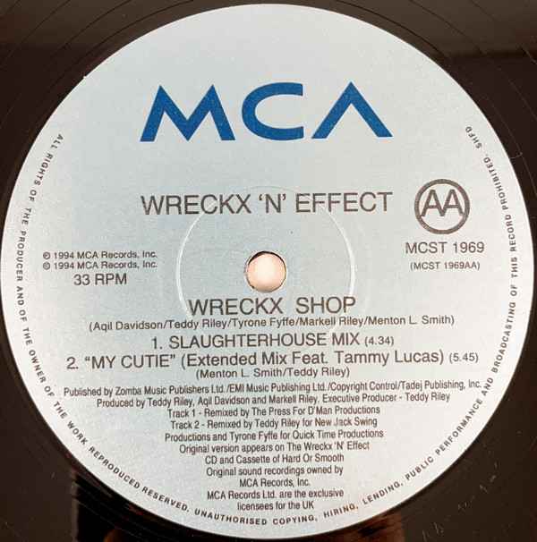 Wrecks-N-Effect - Wreckx Shop | MCA Records (MCST 1969) - main