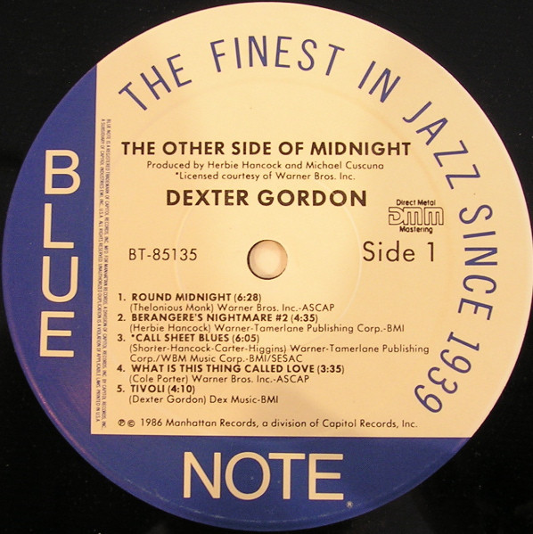 Dexter Gordon - The Other Side Of Round Midnight | Blue Note (BT 85135) - 3 Dexter Gordon - The Other Side Of Round Midnight | Blue Note (BT 85135) - 3
