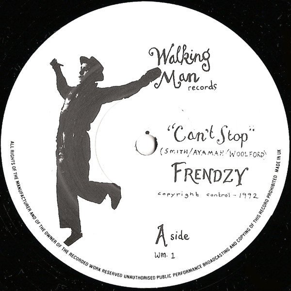 Frendzy - Can't Stop | Walking Man Records (WM· 1) - main