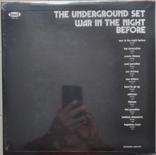 The Underground Set - War In The Night Before | Cinedelic Records (CNPL804) - 4 The Underground Set - War In The Night Before | Cinedelic Records (CNPL804) - 4
