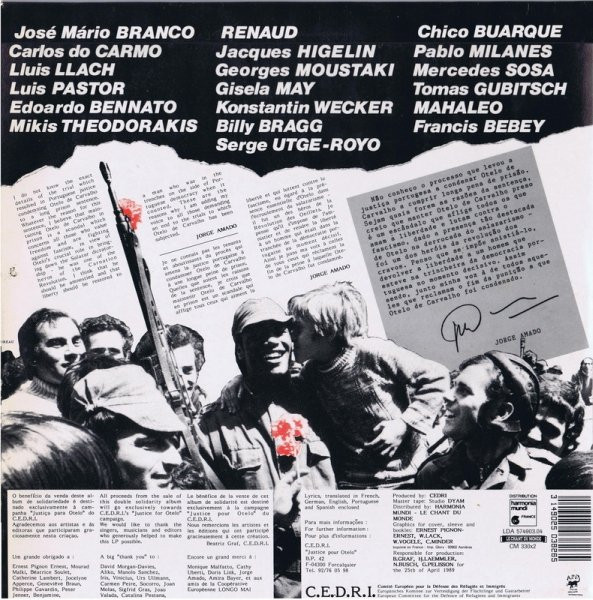 Various - Obrigado Otelo | Harmonia Mundi (LDA 574903.4) - main