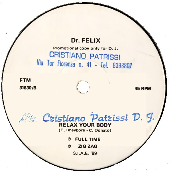 Dr. Felix - What A Wonderful World / Relax Your Body | Full Time Records (FTM 31630) - 4 Dr. Felix - What A Wonderful World / Relax Your Body | Full Time Records (FTM 31630) - 4