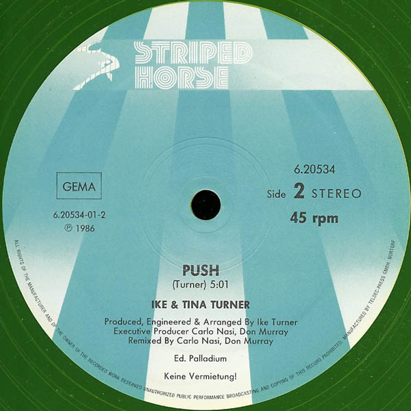 Ike & Tina Turner - Living For The City / Push | Striped Horse (6.20534) - 3