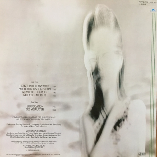 Vangelis - See You Later | Polydor (2302 101) - 2 Vangelis - See You Later | Polydor (2302 101) - 2