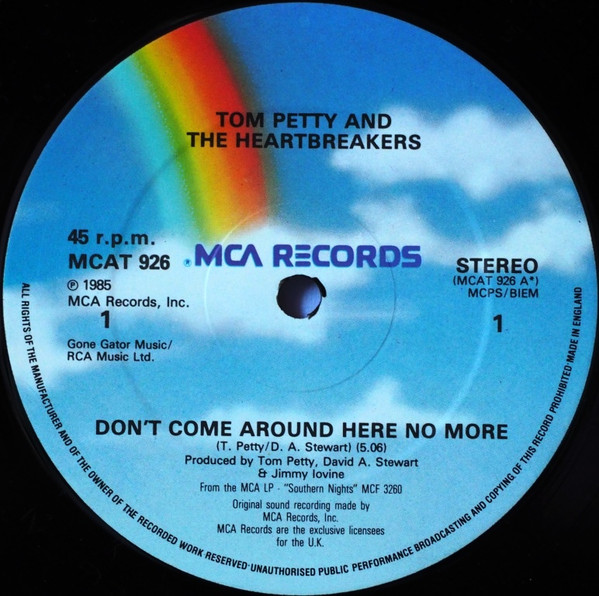 Tom Petty And The Heartbreakers - Don't Come Around Here No More | MCA Records (MCAT 926) - 3 Tom Petty And The Heartbreakers - Don't Come Around Here No More | MCA Records (MCAT 926) - 3