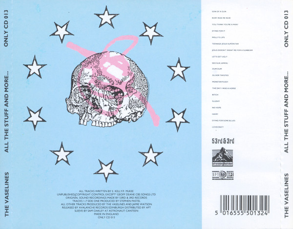 The Vaselines - All The Stuff And More... | Avalanche Records (ONLY CD 013) - 2