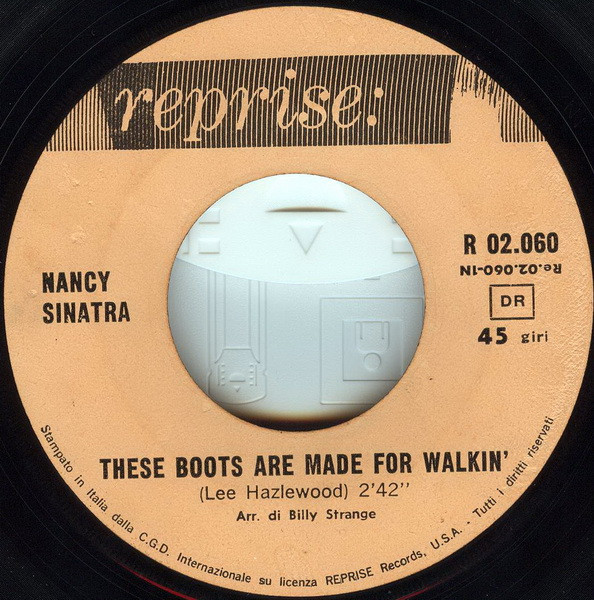 Nancy Sinatra - These Boots Are Made For Walkin' | Reprise Records (R 02.060) - 3