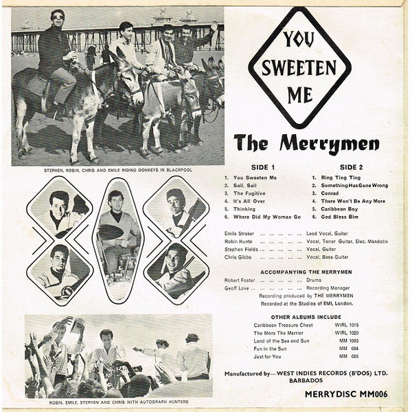 The Merrymen - You Sweeten Me | Merry Disc (MM006) - 2