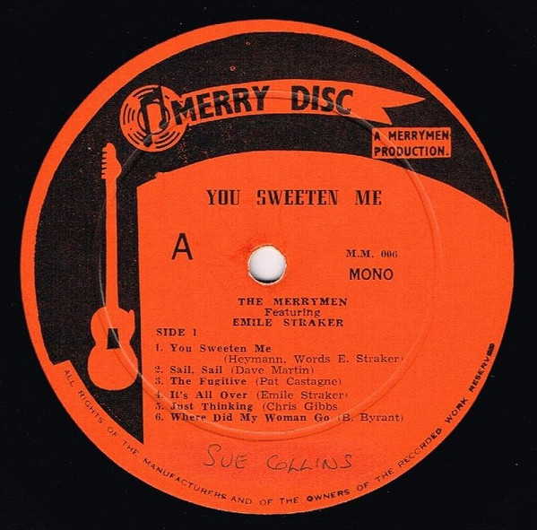 The Merrymen - You Sweeten Me | Merry Disc (MM006) - 3