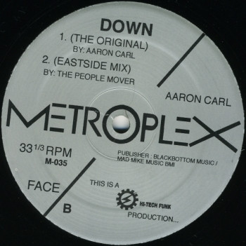 Aaron-Carl - Down | Metroplex (M-035) - 2 Aaron-Carl - Down | Metroplex (M-035) - 2