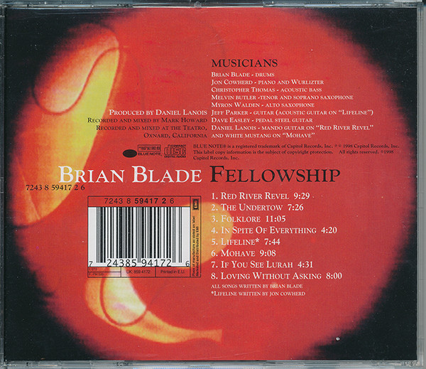 Brian Blade Fellowship - Brian Blade Fellowship | Blue Note (7243 8 59417 2 6) - 2