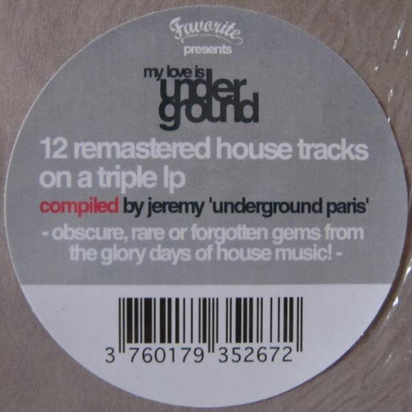 Jeremy 'Underground Paris' - My Love Is Underground | Favorite Recordings (FVR085LP) - 3