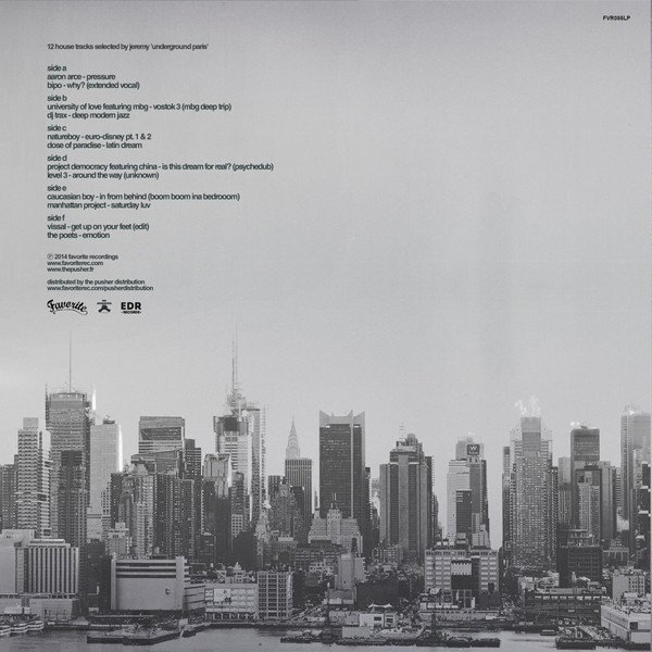 Jeremy 'Underground Paris' - My Love Is Underground | Favorite Recordings (FVR085LP) - 2