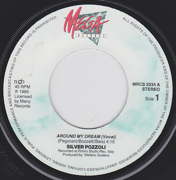 Silvio Pozzoli - Around My Dream | Mega Records (MRCS 2034) - 3 Silvio Pozzoli - Around My Dream | Mega Records (MRCS 2034) - 3