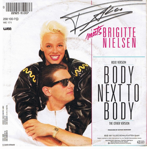 Falco Meets Brigitte Nielsen - Body Next To Body | WEA (258 100-7) - 2 Falco Meets Brigitte Nielsen - Body Next To Body | WEA (258 100-7) - 2