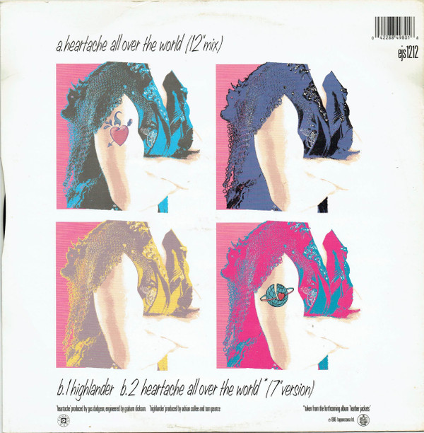Elton John - Heartache All Over The World (12" Mix) | The Rocket Record Company (EJS 1212) - 2