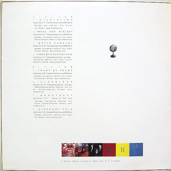 King Crimson - The Compact King Crimson | EG (EGLP 68) - 3