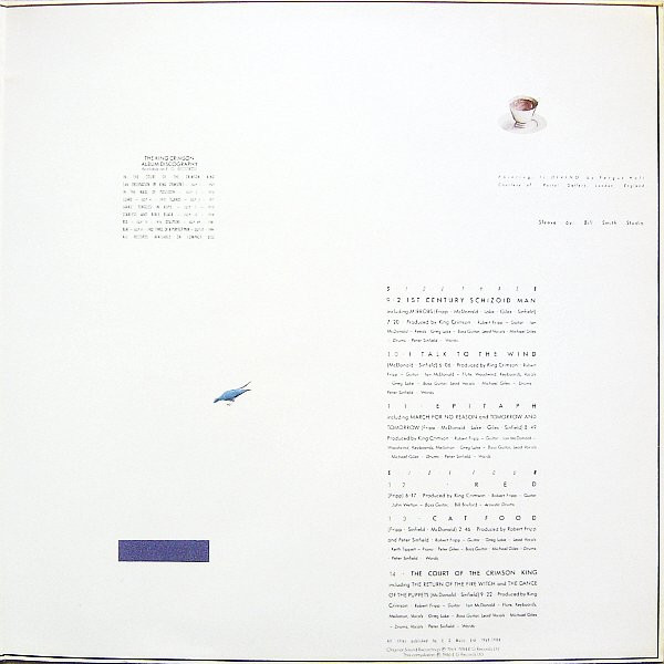 King Crimson - The Compact King Crimson | EG (EGLP 68) - 4
