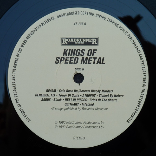 Various - Kings Of Speed Metal | Roadrunner Records (47 137 5) - 2