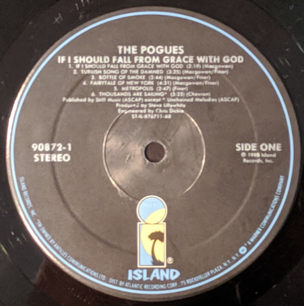 The Pogues - If I Should Fall From Grace With God | Island Records (7 90872-1) - 4 The Pogues - If I Should Fall From Grace With God | Island Records (7 90872-1) - 4