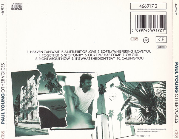 Paul Young - Other Voices | CBS (466917 2) - 2