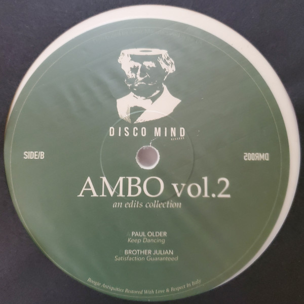 Paul Older , Brother Julian - AMBO vol.2 (an edits collection) | Disco Mind Records (DMR005) - 2 Paul Older , Brother Julian - AMBO vol.2 (an edits collection) | Disco Mind Records (DMR005) - 2
