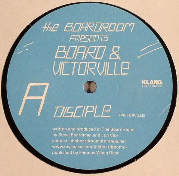 Steve Boardman & Victorville - Disciple / Self Life | Klang Elektronik (KLANG 115) - main