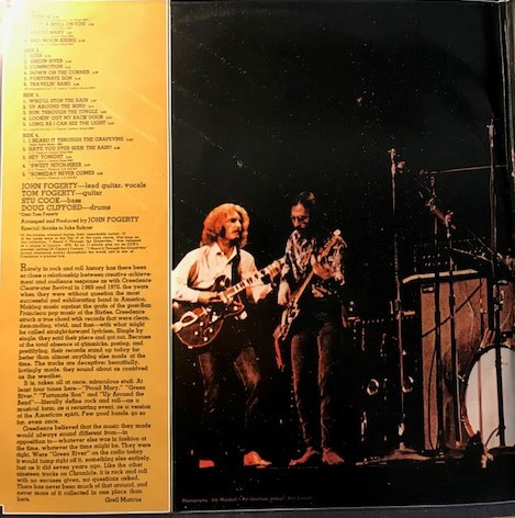 Creedence Clearwater Revival Featuring John Fogerty - Chronicle (Os 20 Maiores Exitos) | Fantasy (LP-S-96-1/2) - 3