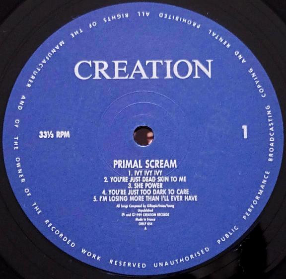 Primal Scream - Primal Scream | Creation Records (CRELP 054) - 3
