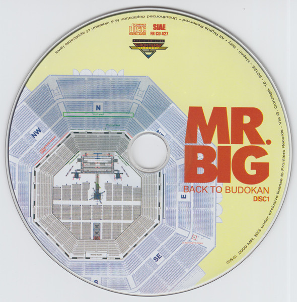 Mr. Big - Back To Budokan CD | Frontiers Records (FR CD 427) - 3 Mr. Big - Back To Budokan CD | Frontiers Records (FR CD 427) - 3