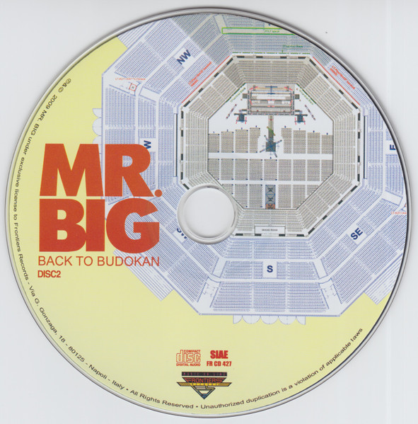 Mr. Big - Back To Budokan CD | Frontiers Records (FR CD 427) - 4 Mr. Big - Back To Budokan CD | Frontiers Records (FR CD 427) - 4