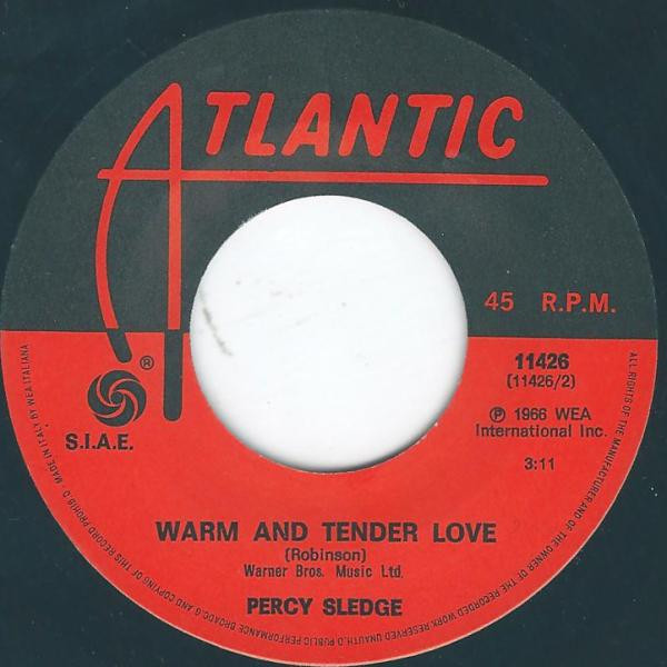Percy Sledge - When A Man Loves A Woman | Atlantic (11426) - 4