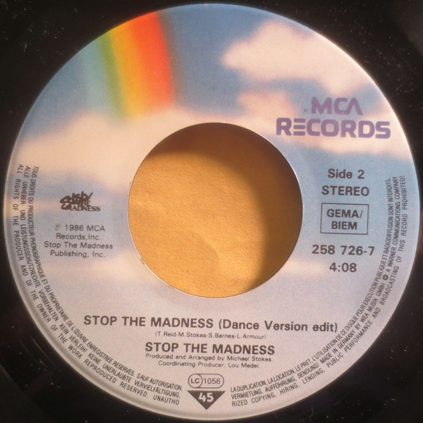 Stop The Madness - Stop The Madness | MCA Records (258 726-7) - 4