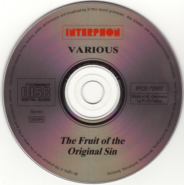 Various - The Fruit Of The Original Sin | Interphon (IPCD 72002) - 3 Various - The Fruit Of The Original Sin | Interphon (IPCD 72002) - 3