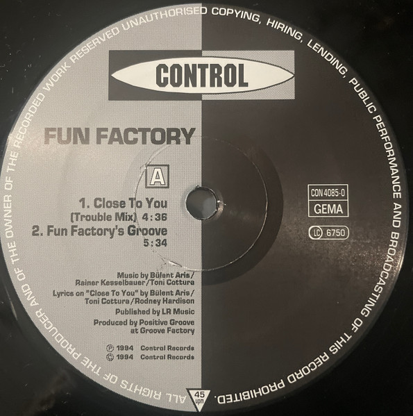 Fun Factory - Close To You | Control (CON 4085-0) - 3 Fun Factory - Close To You | Control (CON 4085-0) - 3