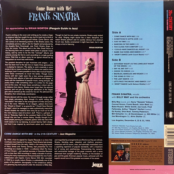 Frank Sinatra - Come Dance With Me! | 20th Century Masterworks (350277) - 2 Frank Sinatra - Come Dance With Me! | 20th Century Masterworks (350277) - 2
