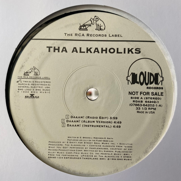 Tha Alkaholiks - Daaam! | RCA (RDAB-64202-1) - main Tha Alkaholiks - Daaam! | RCA (RDAB-64202-1) - main