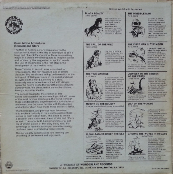 The Wonderland Imagination Theatre - The Invisible Man | Wonderland Records (LP-297) - 2 The Wonderland Imagination Theatre - The Invisible Man | Wonderland Records (LP-297) - 2