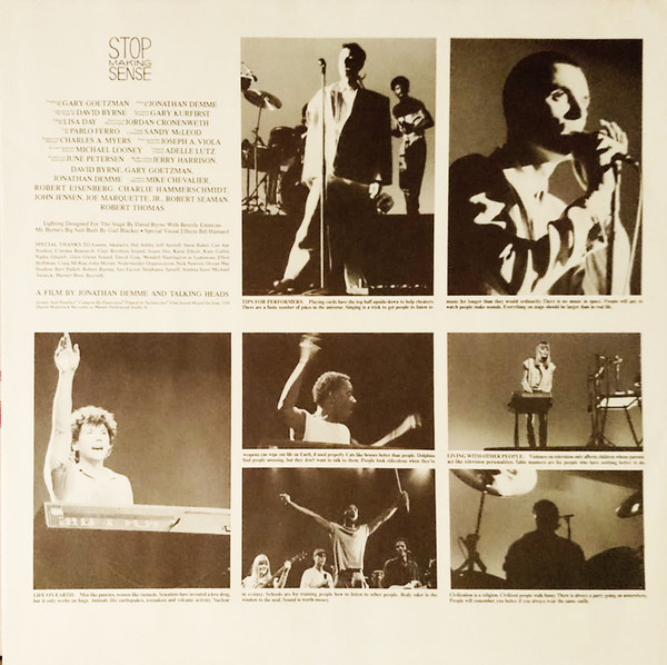 Talking Heads - Stop Making Sense | EMI (2402431) - 4