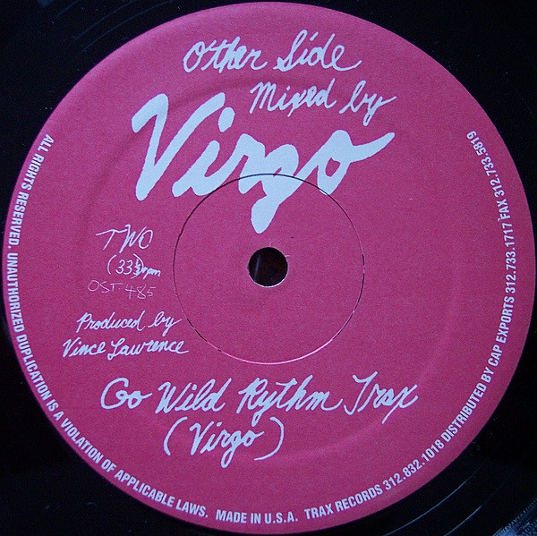 Virgo - Go Wild Rythm Trax | Trax Records (OST•485) - 2 Virgo - Go Wild Rythm Trax | Trax Records (OST•485) - 2