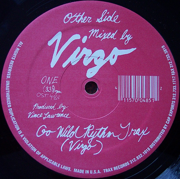 Virgo - Go Wild Rythm Trax | Trax Records (OST•485)