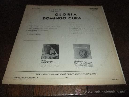 Domingo Cura - Gloria | Tonodisc (TON-1090) - 3