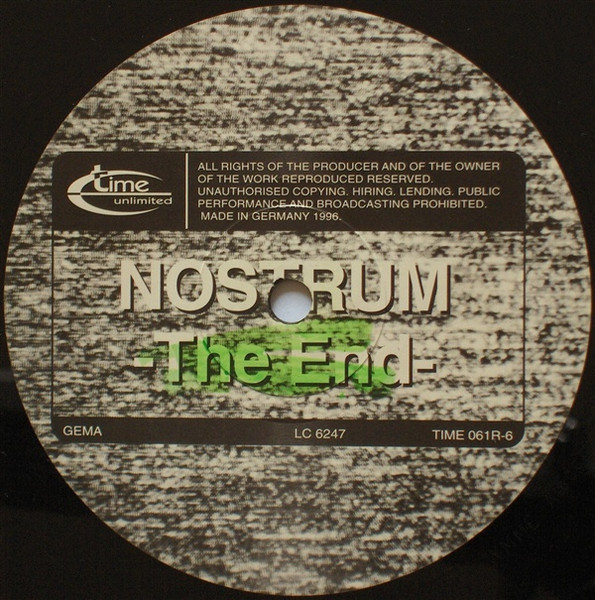 Nostrum - The End (Remixes) | Time Unlimited (TIME 061R-6) - 4