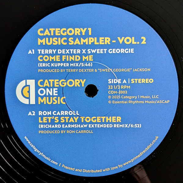 Various - Category1 Music Sampler - Vol.2 | Category 1 Music (COM-3302)