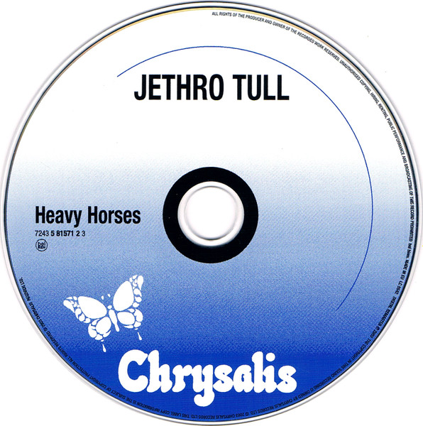 Jethro Tull - Heavy Horses / Songs From The Wood | EMI (5099909525429) - 3