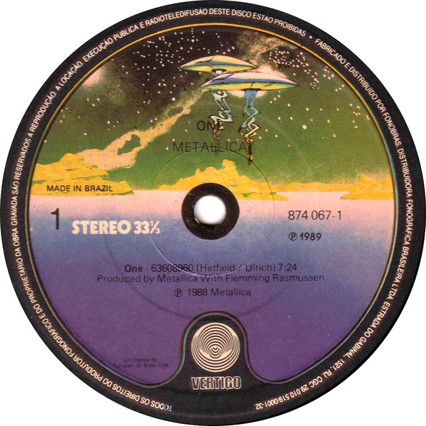 Metallica - One | Vertigo (874 067-1) - 3