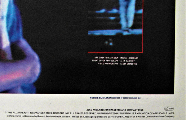 Al Jarreau - In London | WEA (252 369-1) - 4