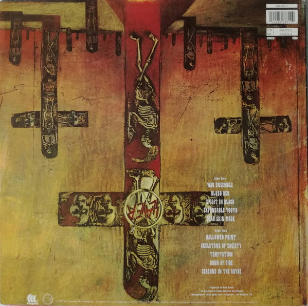 Slayer - Seasons In The Abyss | Def American Recordings (846 871-1) - 3 Slayer - Seasons In The Abyss | Def American Recordings (846 871-1) - 3